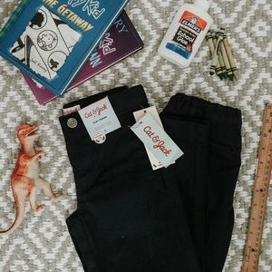 Boys Two Navy Blue Uniform Pants //